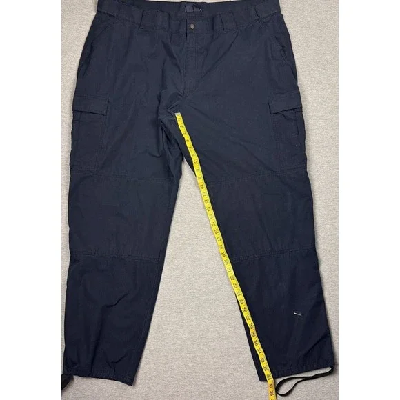 5.11 tactical pants mens 4x W47xL34 dark gray drawstring ankles flaws - Picture 7 of 11
